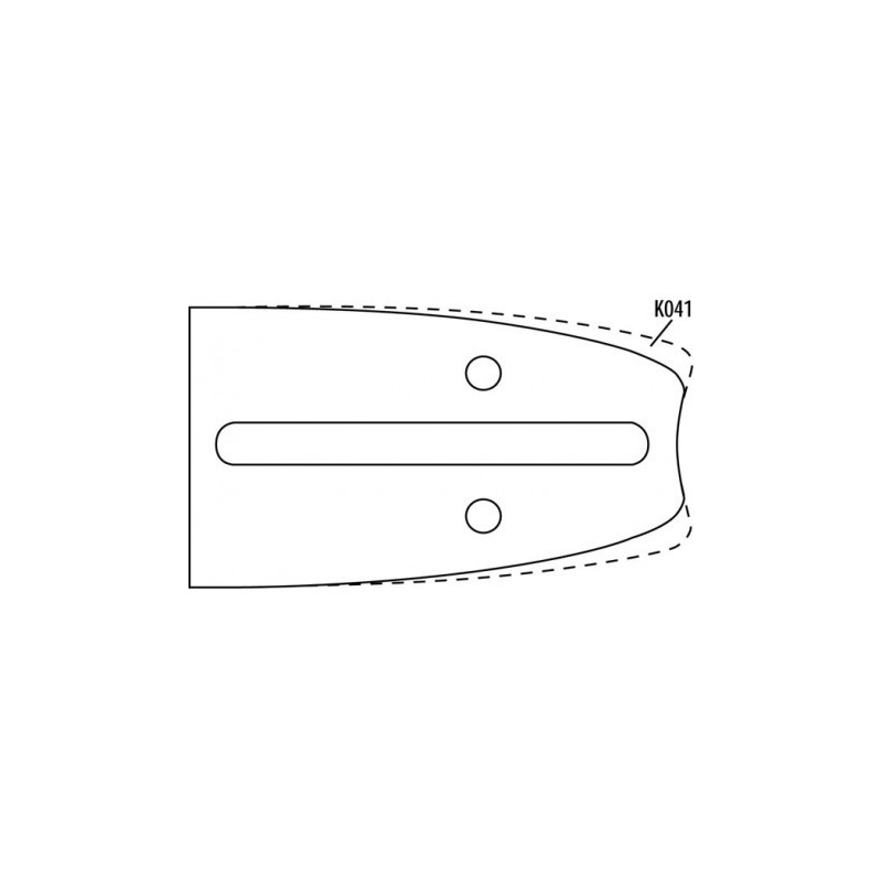 Prowadnica Oregon 14" 35cm 3/8" 1,1mm 144MLEA041 - Single Rivet