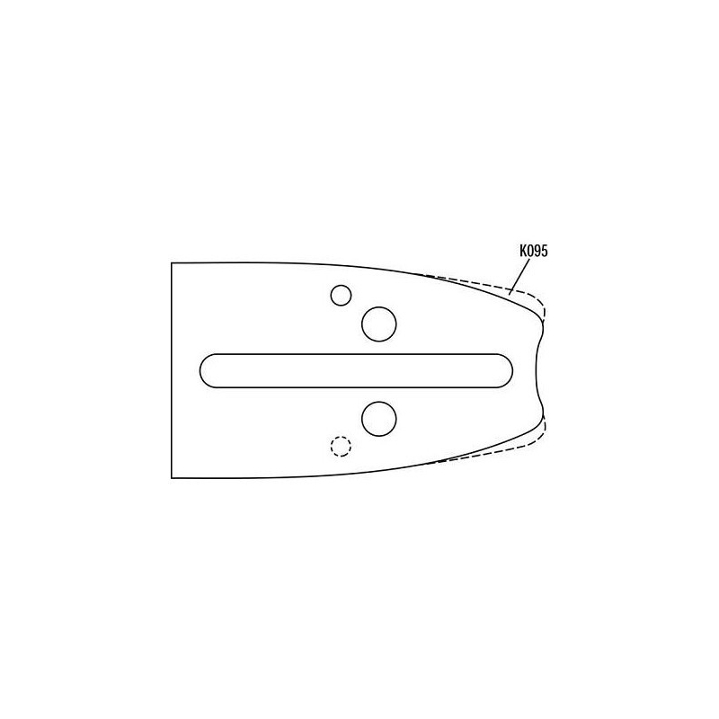 Prowadnica Oregon 16" 40cm 3/8" 1,3 mm 160SDEA095 -Double Guard