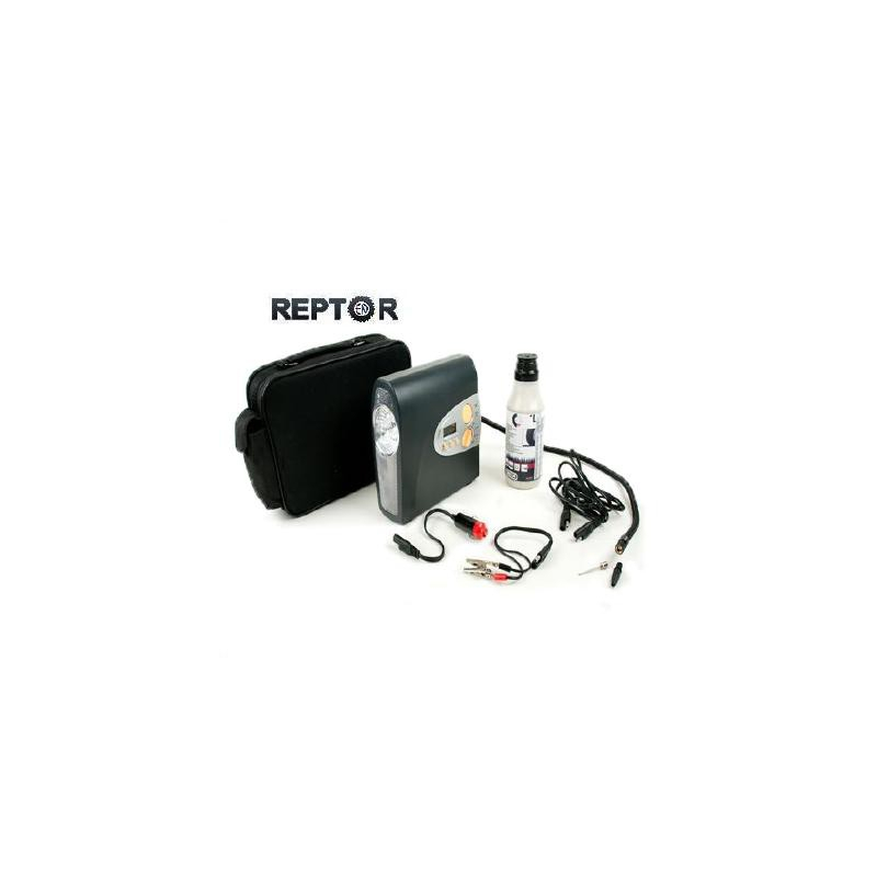 Zestaw z kompresorem do naprawy opon Oregon (42-96430) Reptor.pl