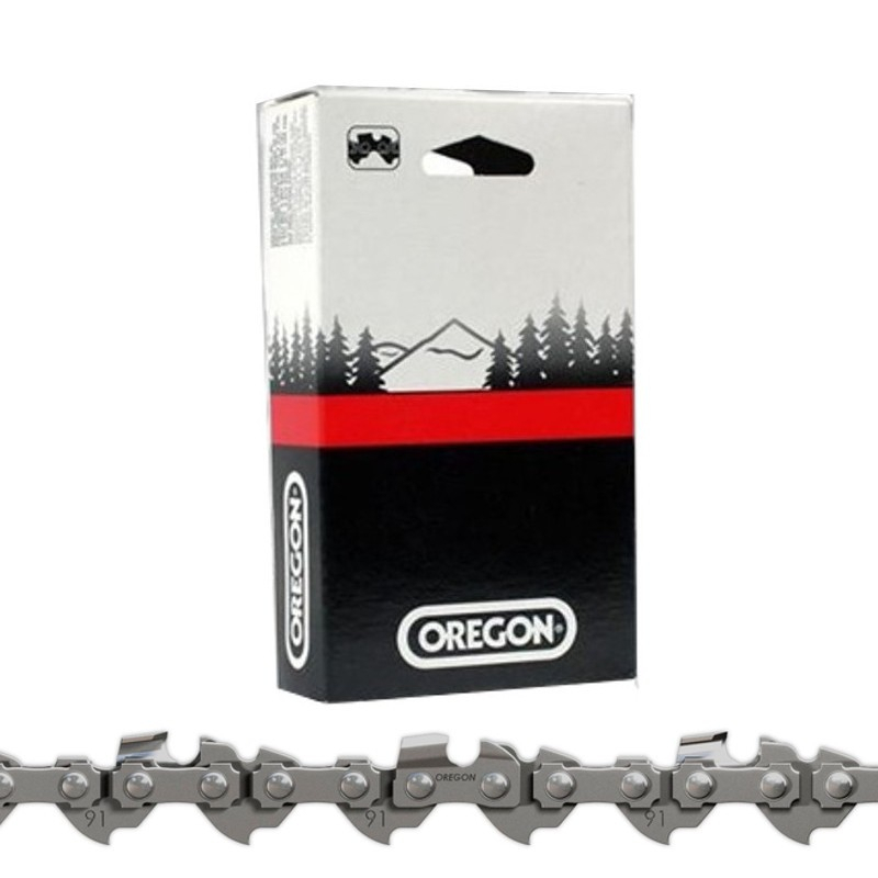 Łańcuch tnący Oregon 3/8" 1,3 mm 45 ogniw 30cm (91P045E) - pół dłuto
