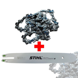 Prowadnica Stihl + łańcuch 35cm 3/8" 1,3mm 50 do piły 023, 025, MS230