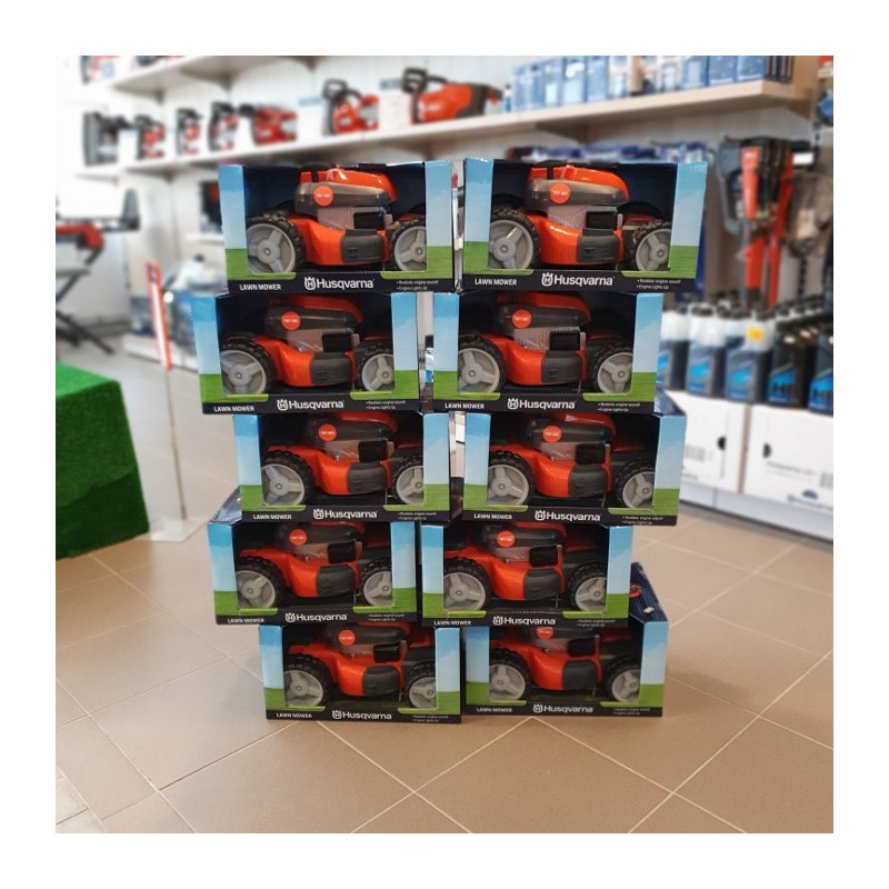 Oryginalna zabawka kosiarka Husqvarna na baterię (582406301, 546272601)