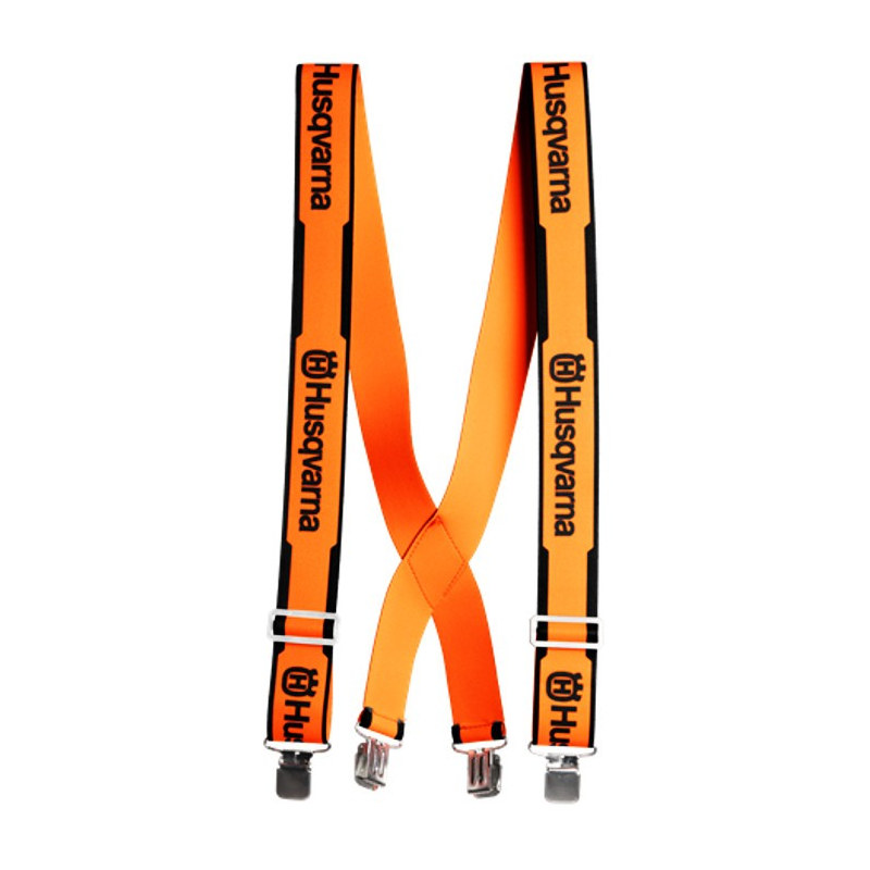 Szelki Husqvarna pomarańczowe z metalowym zapięciem 505618500