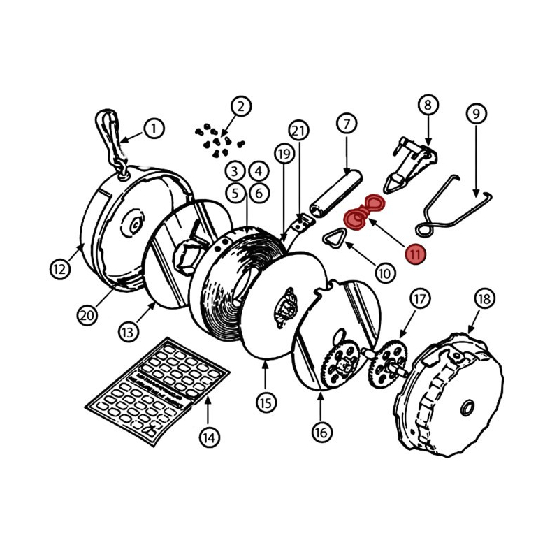 Łącznik do taśmy mierniczej Husqvarna 5 szt. (5056972-08) - sklep