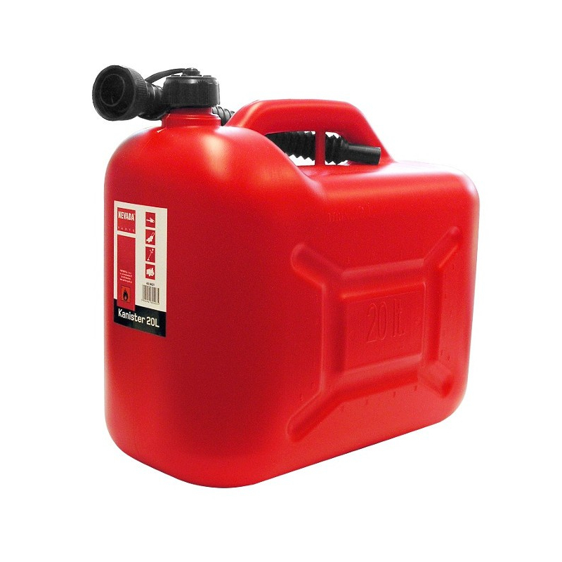 Kanister plastikowy NEVADA 20L czerwony  - sklep Reptor (42-9851)