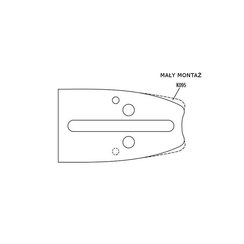 Prowadnica Husqvarna 20" 50 cm 3/8" 1,5 mm 72 ogniwa (585943472)