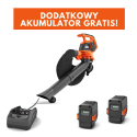 Dmuchawa Husqvarna 120iBV gratis drugi akumulator