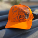 Pomarańczowa czapka z daszkiem Husqvarna Xplorer (593253901)
