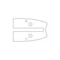 Zestaw Prowadnica i 2 łańcuchy Husqvarna  45cm 3/8" 1,5 mm (547898768)