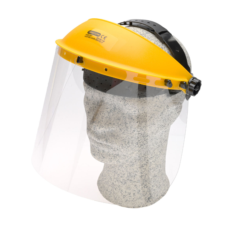 Profesjonalna osłona twarzy PCV Oregon dla pilarzy, kosiarzy (515063)