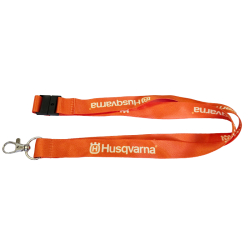 Smycz Husqvarna pomarańczowa