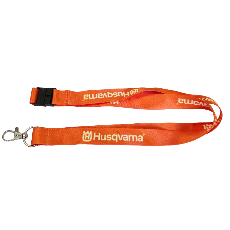 Smycz Husqvarna pomarańczowa