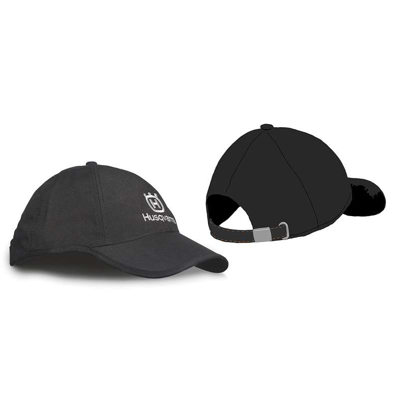 Czarna czapka z daszkiem Husqvarna (505488901) - sklep Reptor