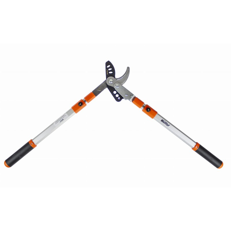 Sekator nożycowy teleskopowy z przekładnią Welkut