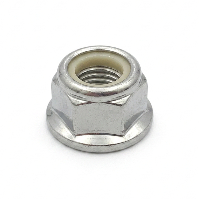 Nakrętka samozabezpieczająca M 12x1,5 lewy gwint