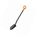 Łopata Fiskars czarna stal borowa