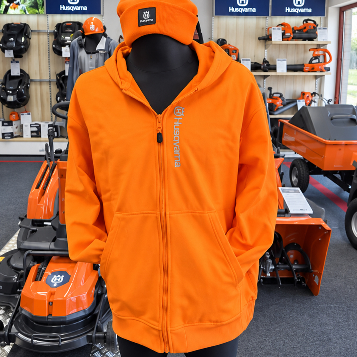 Bluza 80% bawełny na zimne dni Husqvarna