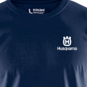 Koszulka Husqvarna granatowa z małym logo