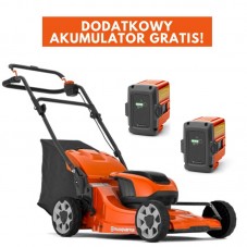 Husqvarna LC 142i gratis 2 akumulatory