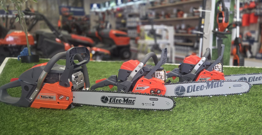 Pilarki Oleo-Mac GS i GSH – którą wybrać? Poznaj różnice i nowe modele w ofercie Raptor